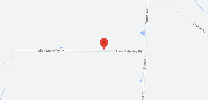 map of 725 Allen Mahaffey Road Dry Creek 70637